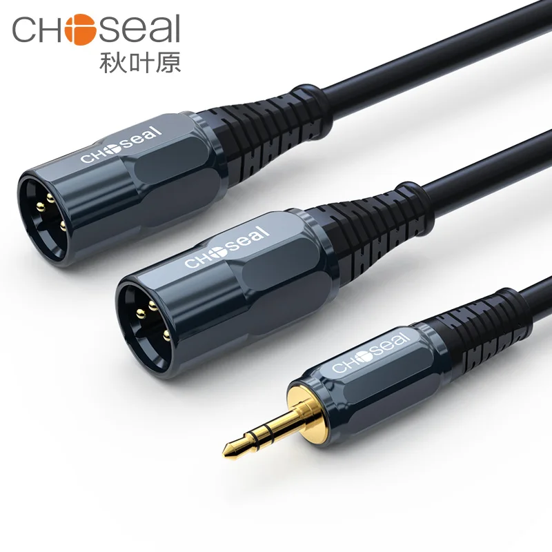 Choseal 3,5 мм до 2 xlr мужской кабель hi-fi 3