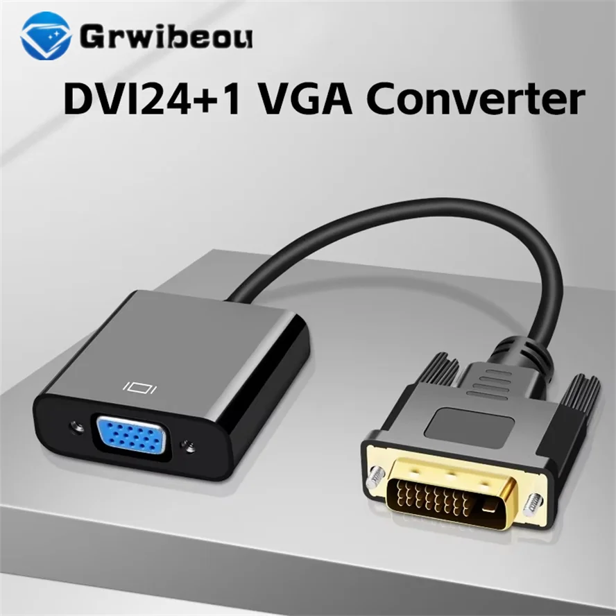 Адаптер full hd 1080p dvi-vga переходник