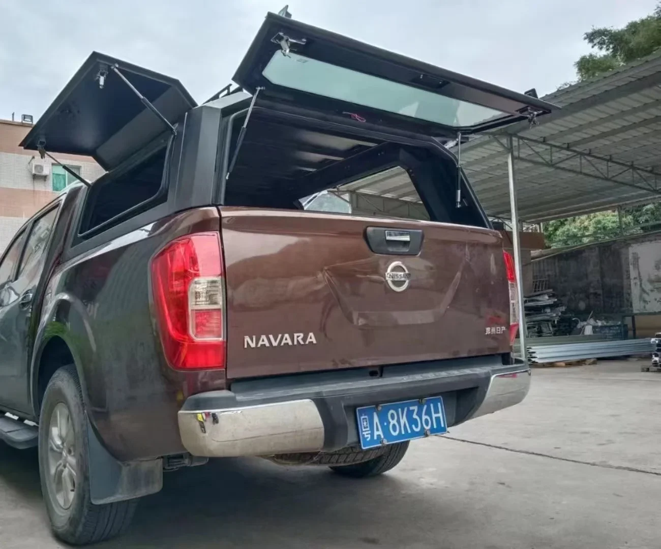 Навес navara для nissan frontier