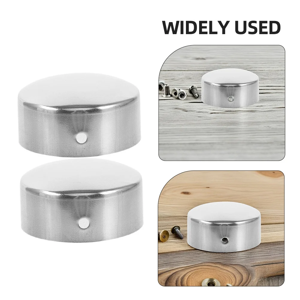 Торцевые заглушки для перил из нержавеющей стали - Фотография_2