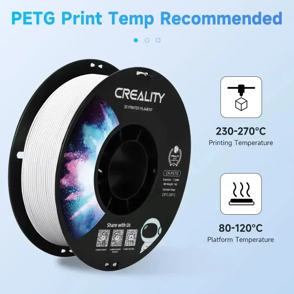 Creality cr-petg пластик 1 - Фотография_5
