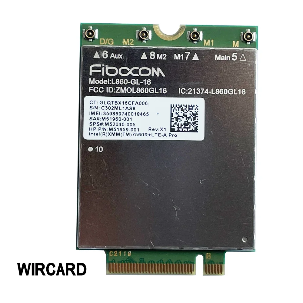 Wircard l860-gl-16 модуль lte cat16 - Фотография_3