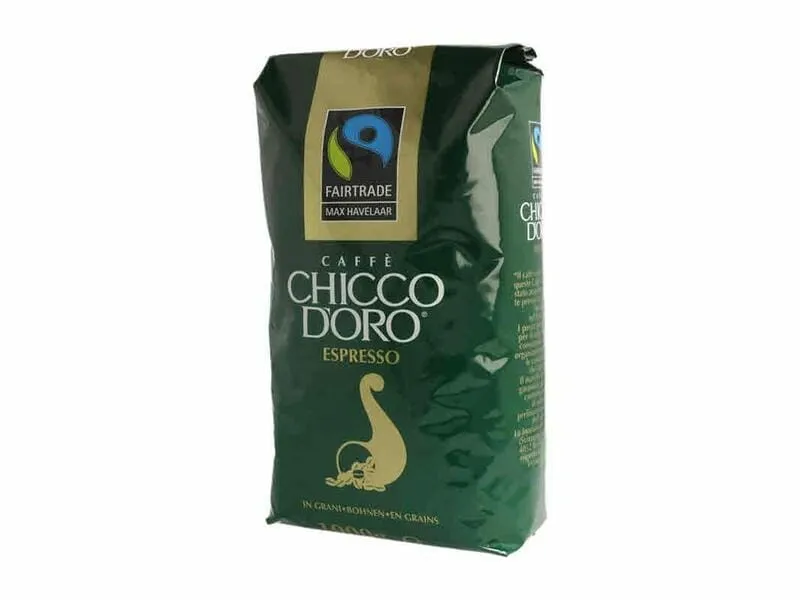 Кофе chicco d'oro max havelaar espresso зерно 1кг