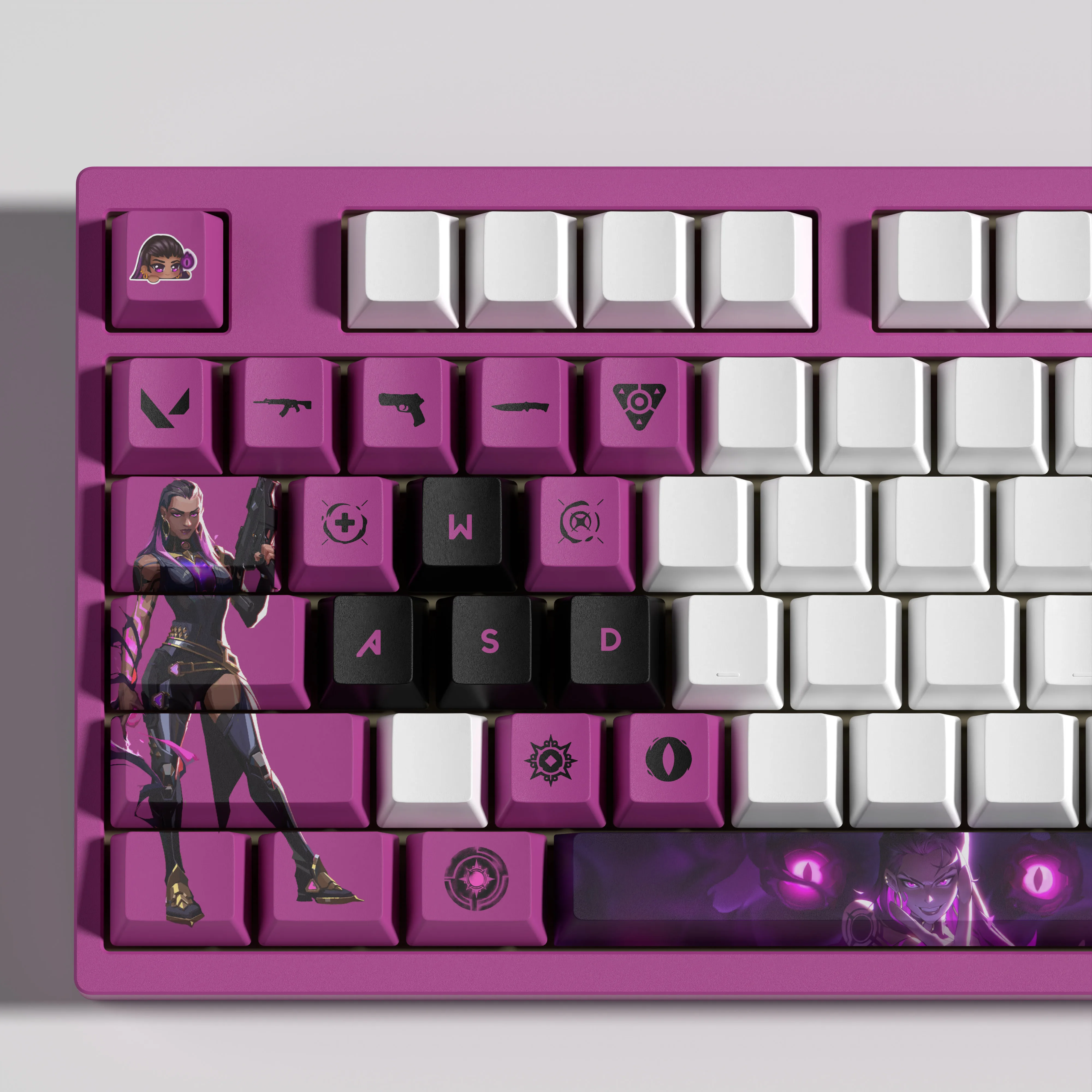 Reyna keycaps новый дизайн valorant - Фотография_4