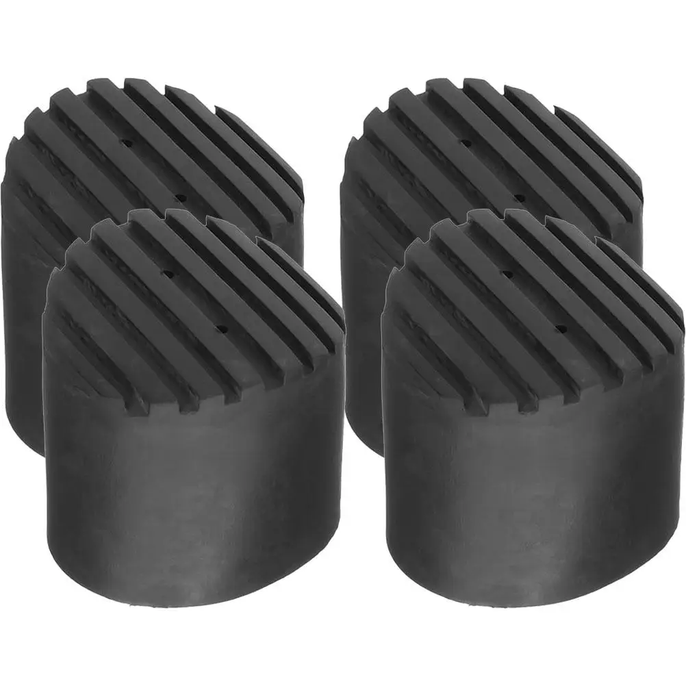 Черные нескользящие резиновые подушечки для ног