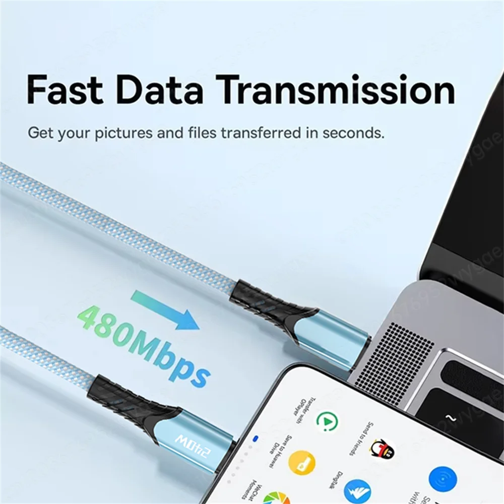 Usb c-кабель power wire qc4 - Фотография_2