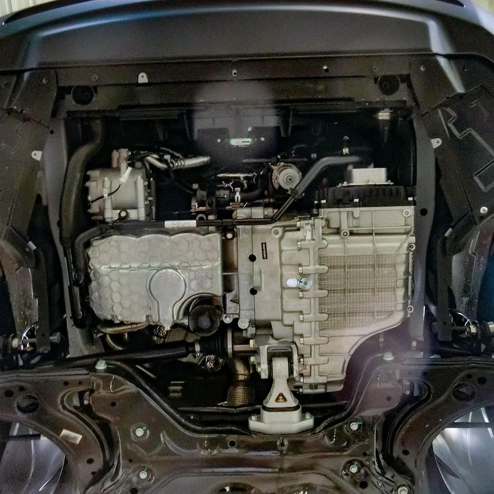 Под двигателем, брызговик - Фотография_2