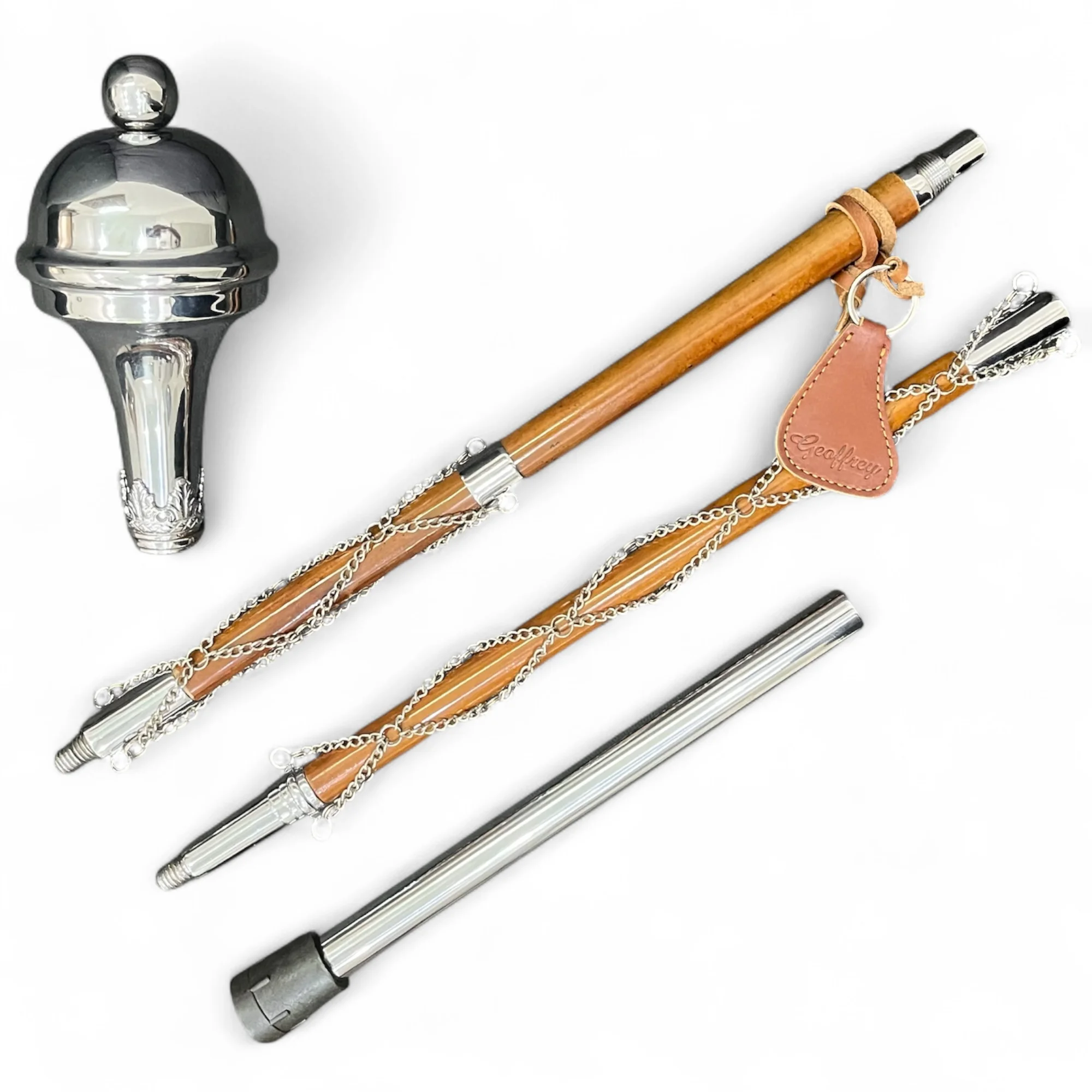 Stlf 4-шаровая головка gwen band ceremonial mace 48