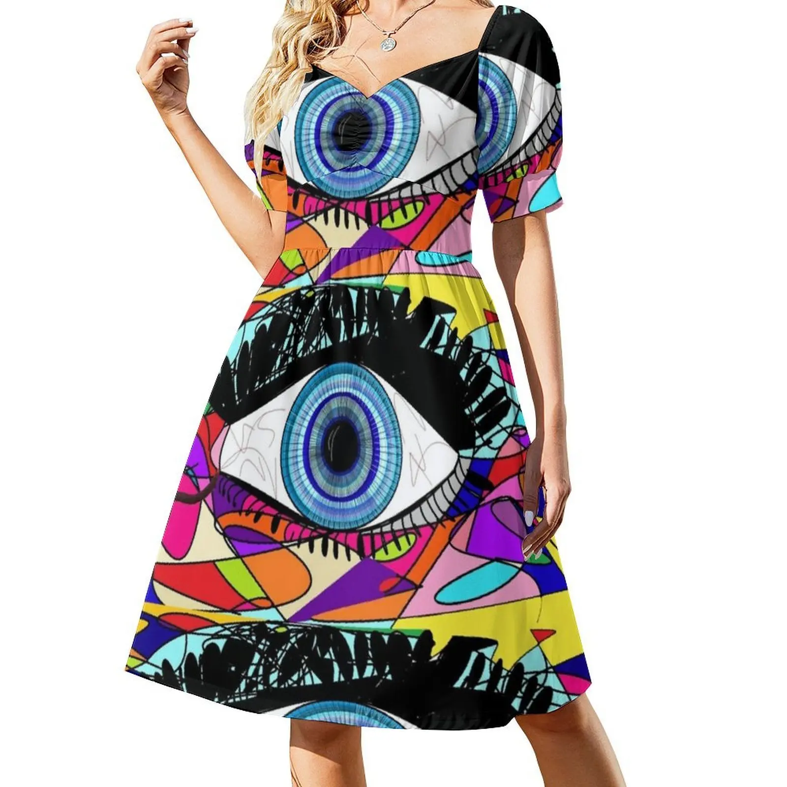 Глазное шикарное платье в стиле бохо - Фотография_2