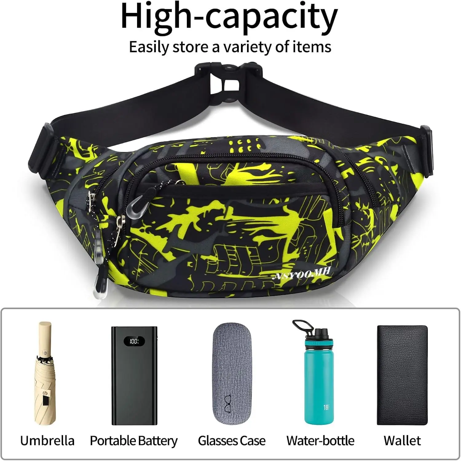 Мужская поясная сумка через плечо - Фотография_4