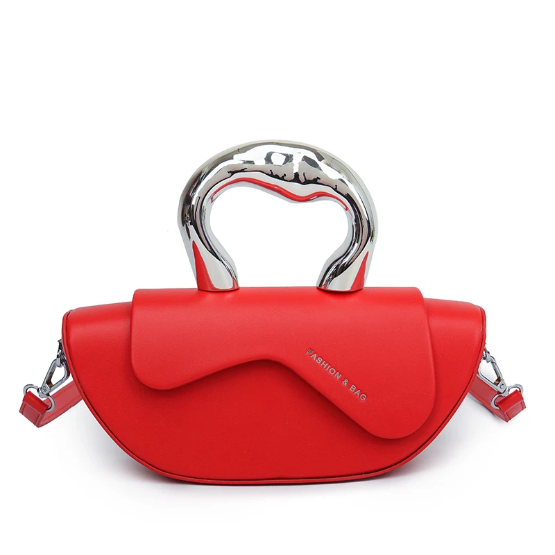 Однотонные мягкие сумки на плечо с швейной нитью - Фотография_6