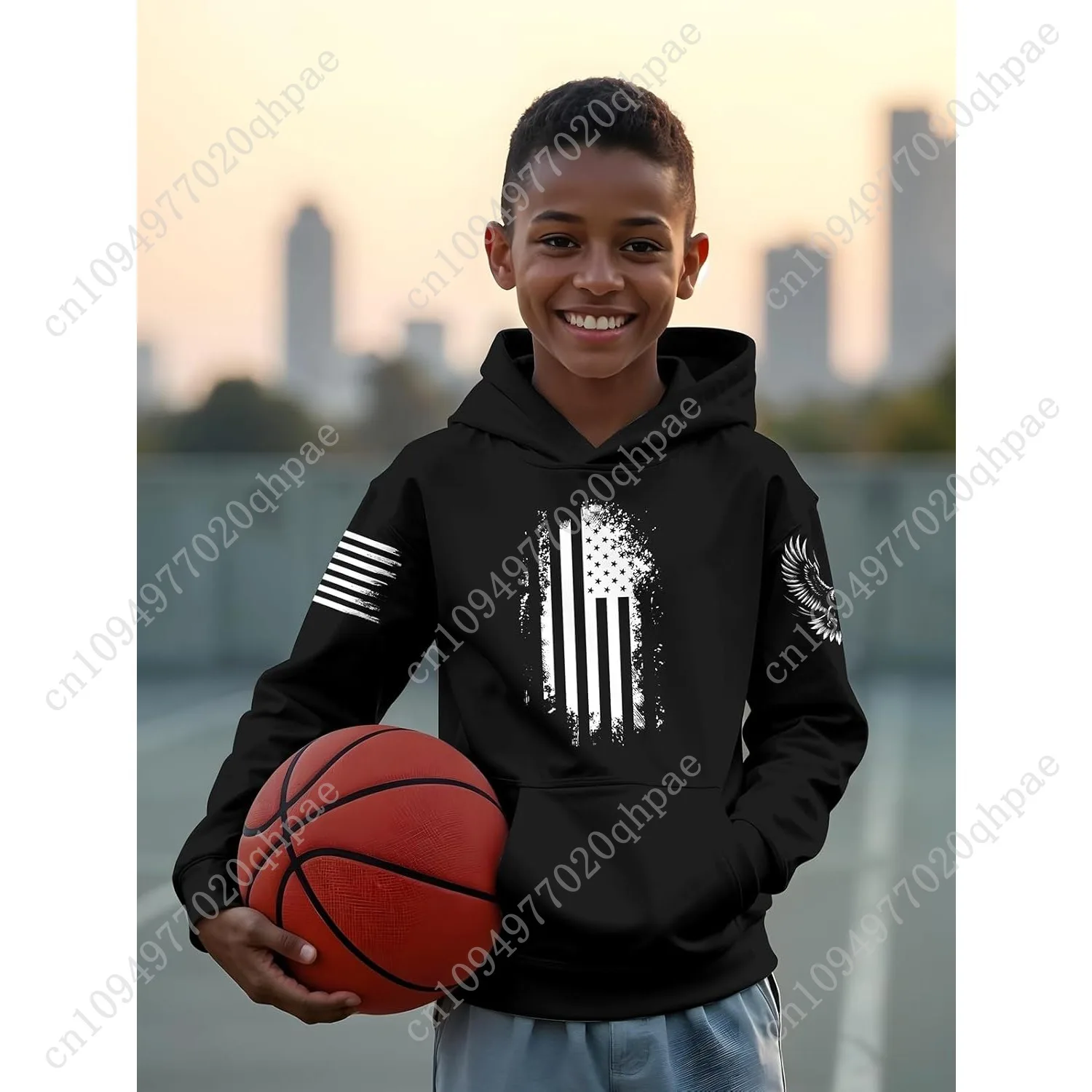 Толстовки с 3d принтом sanatty для мальчиков-подростков - Фотография_5