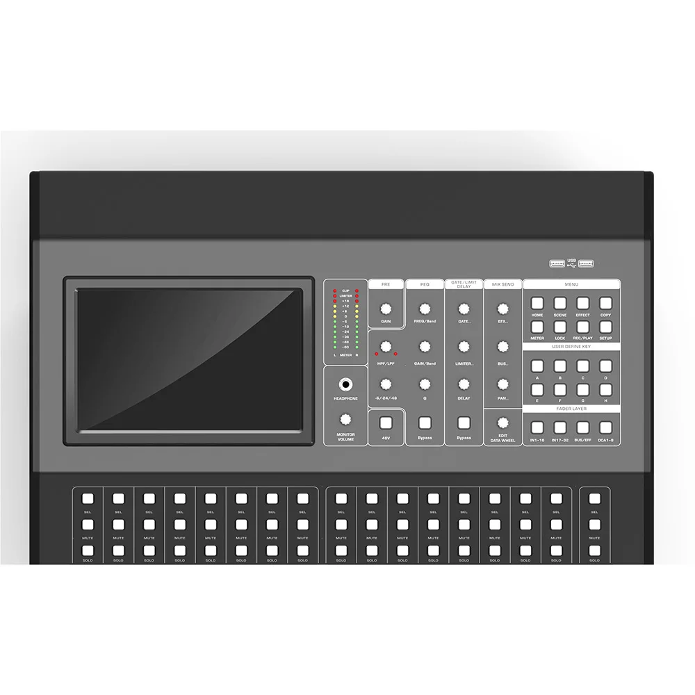 X32 профессиональный цифровой микшер - Фотография_3