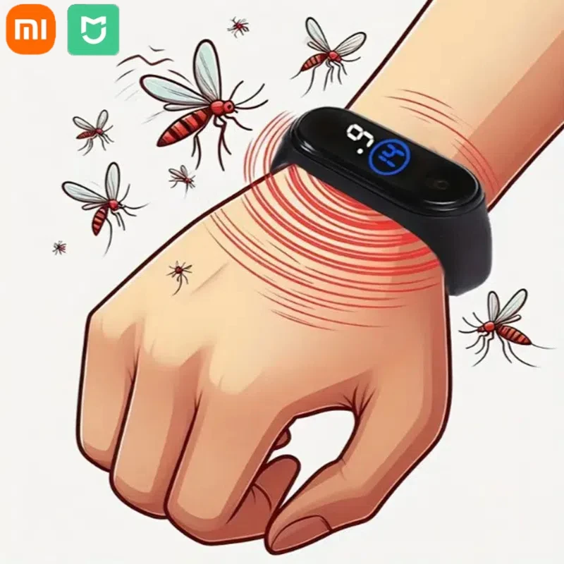 Xiaomi браслет от комаров физический