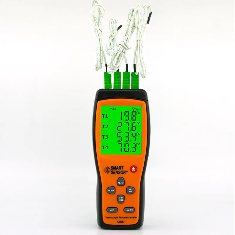 Двойной четырехканальный термометрktype - Фотография_5