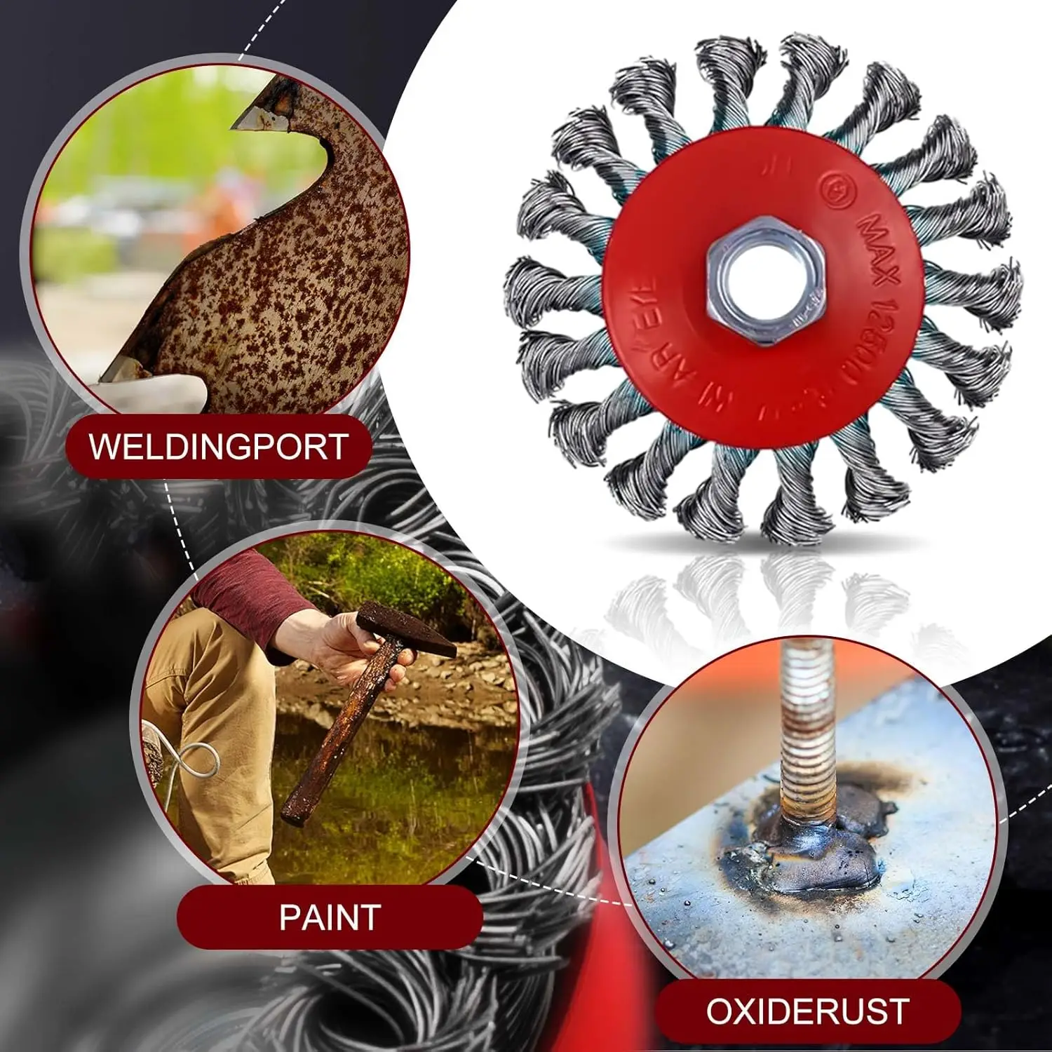 100 мм витая стальная проволочная - Фотография_6