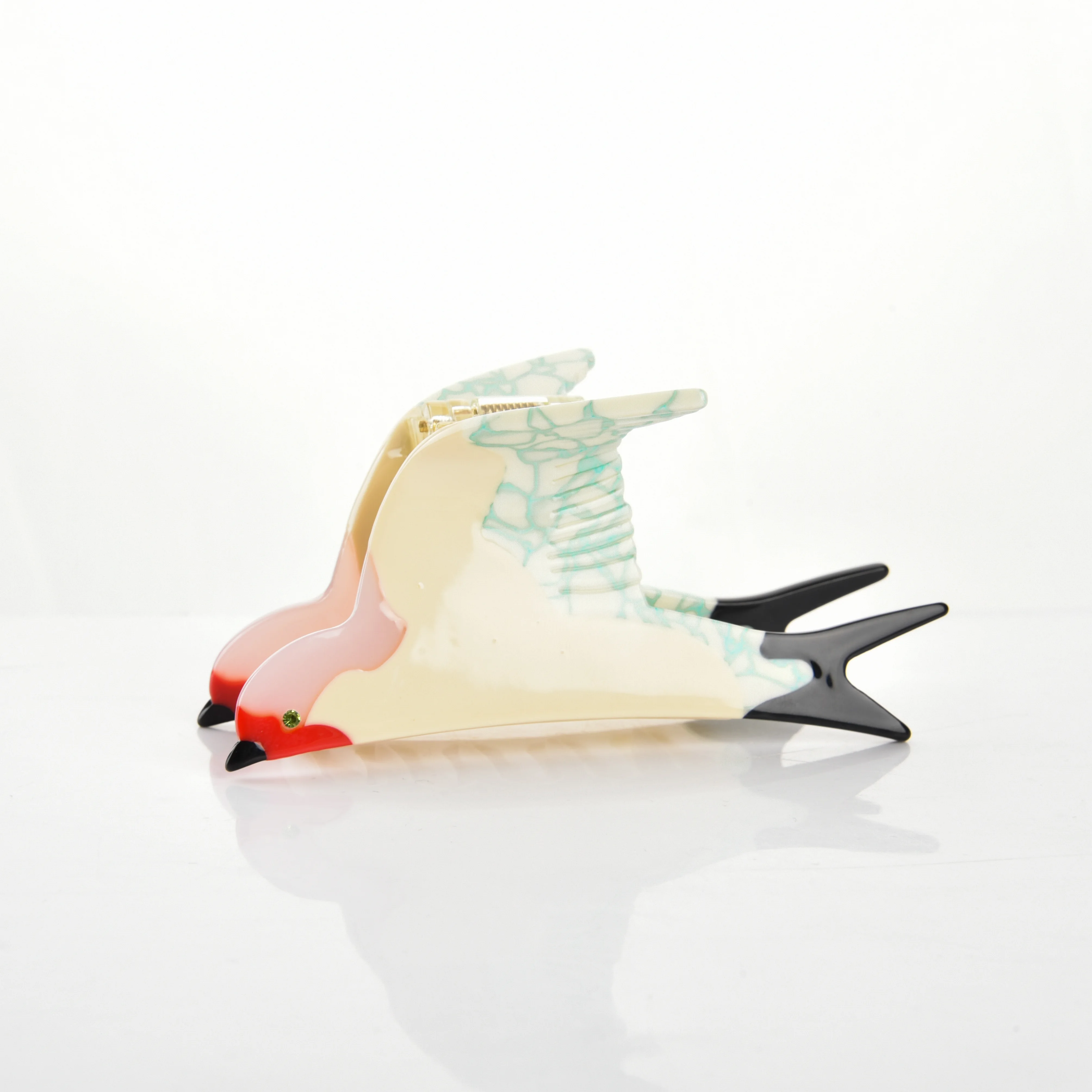 Duoshang 9,5 см зеленая ласточка - Фотография_4