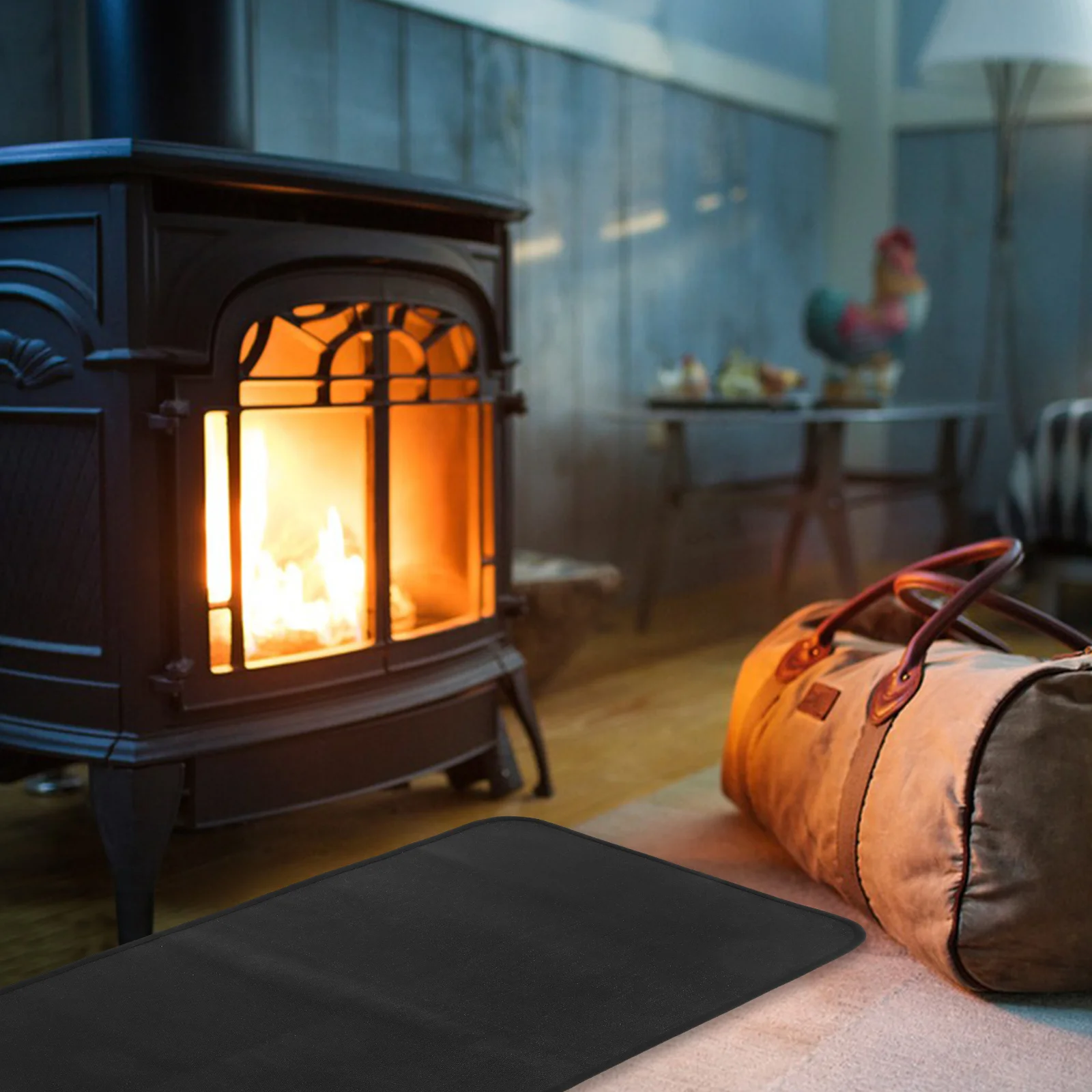 Огнестойкий защитный коврик для уличной гриля