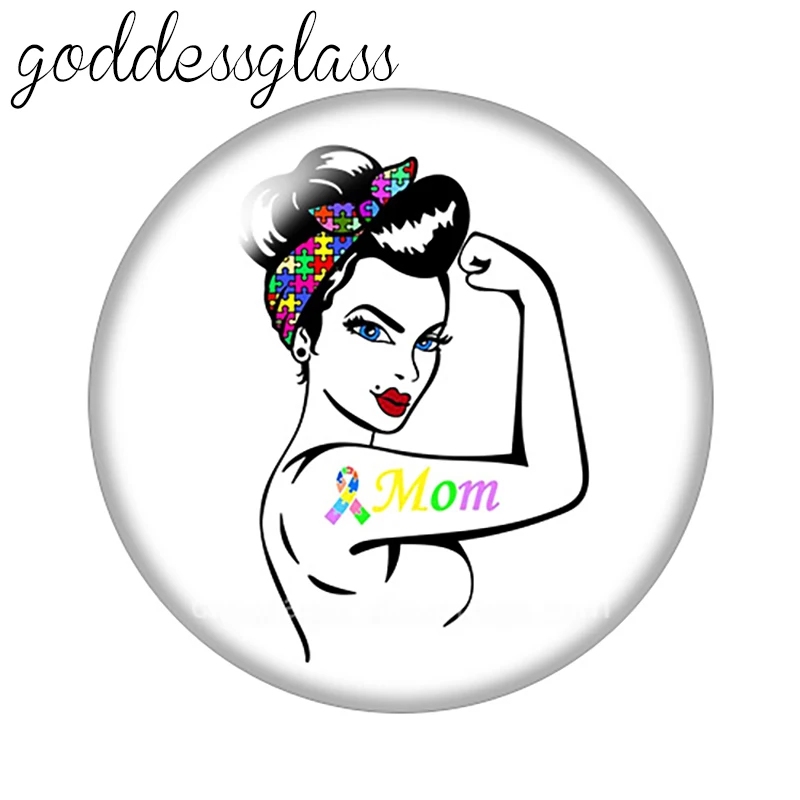 Круглые стеклянные кабошоны 12 - Фотография_6