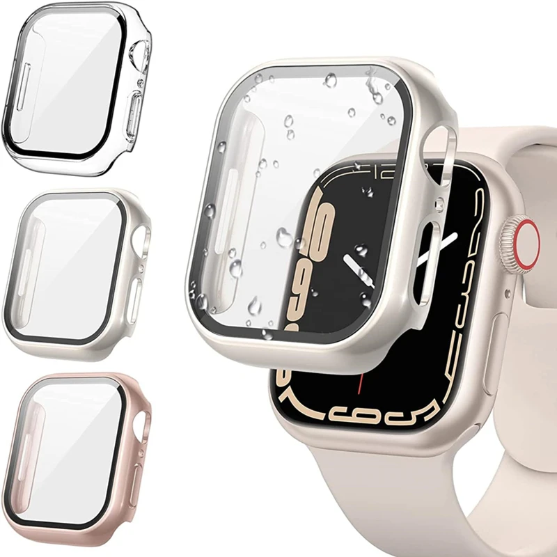 Стекло + чехол для apple watch