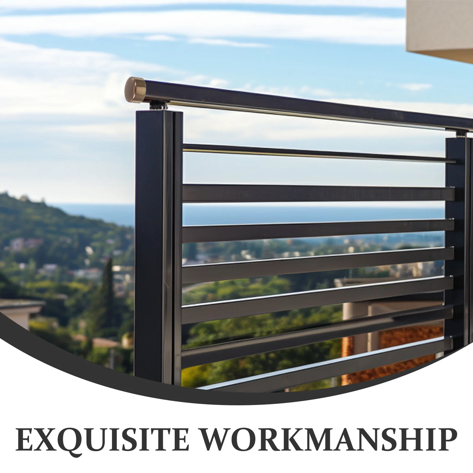 Торцевые заглушки для перил из нержавеющей стали - Фотография_6