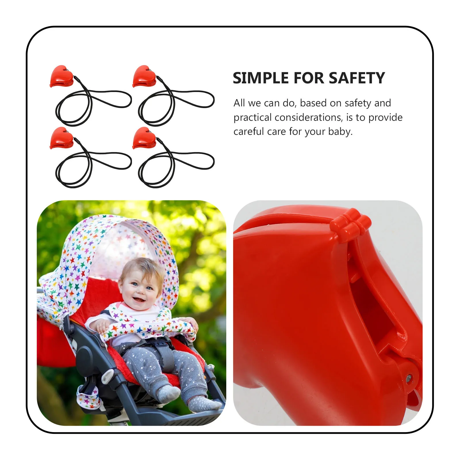 2 комплекта зажимов в форме сердца - Фотография_2