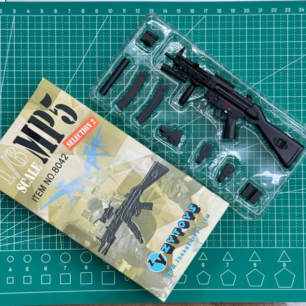 Mp5a4 ras пластиковая модель для