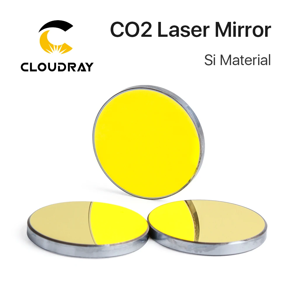 Светоотражающие зеркала cloudray co2 laser si для лазерного гравера