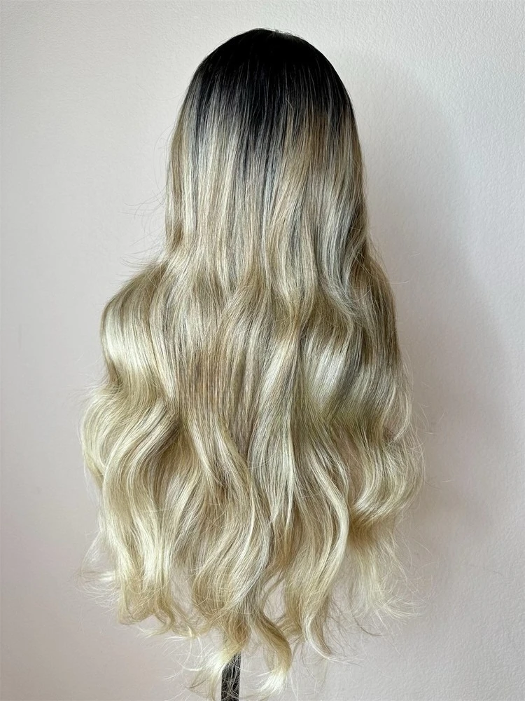 Медовый золотисто-русый парик ombré - Фотография_3