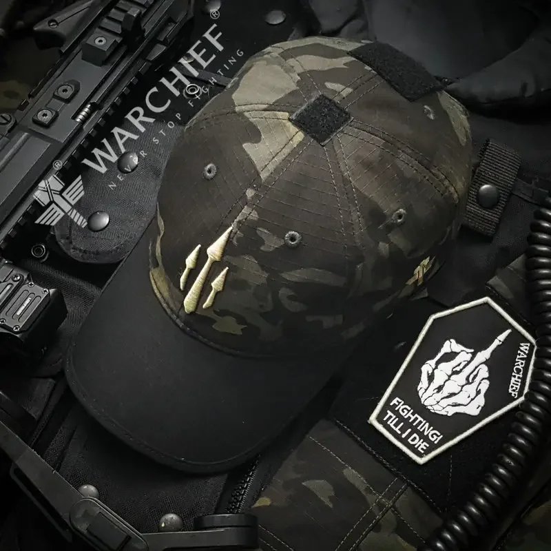 Бейсбольная кепка warchief tactical operator - Фотография_2