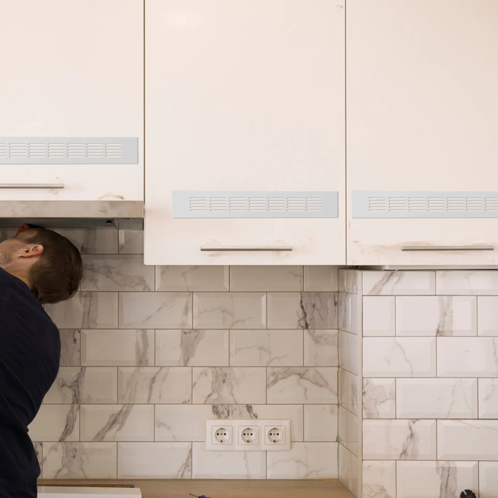 Прямоугольная вентиляционная решетка из алюминиевого сплава - Фотография_4