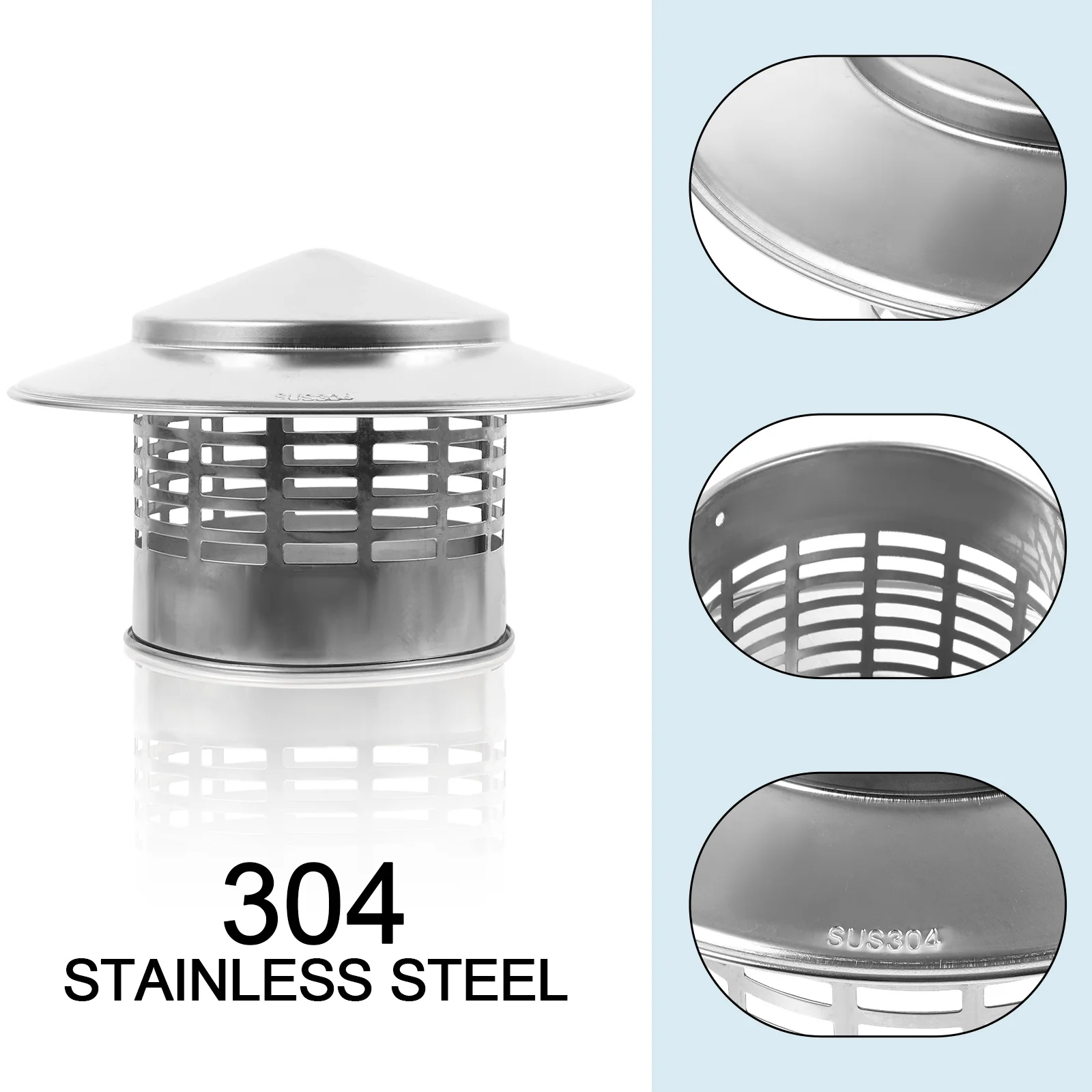 110 мм дымоход дождевик крыховентиляционный - Фотография_4