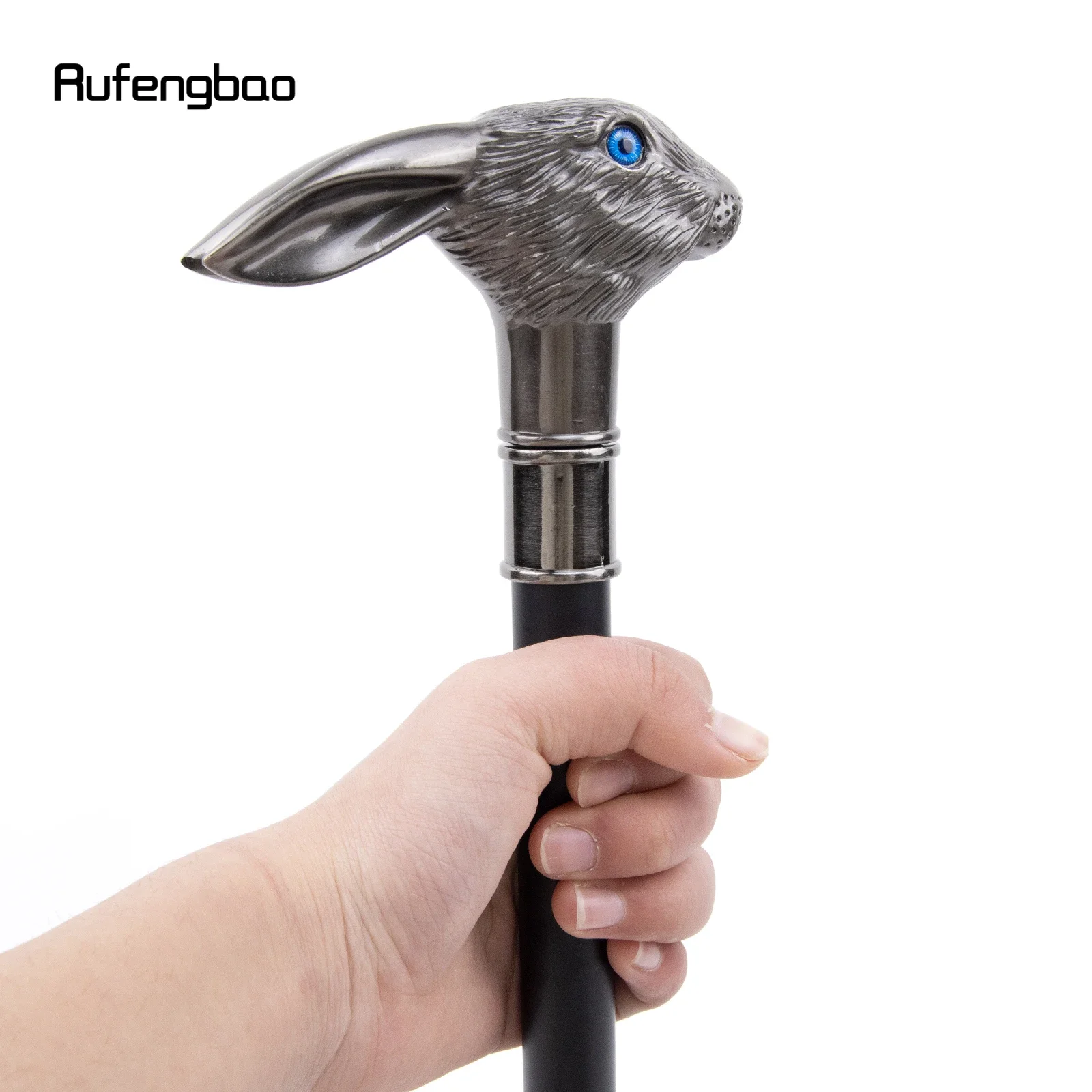 Серебряный кролик с длинными ушками - Фотография_5