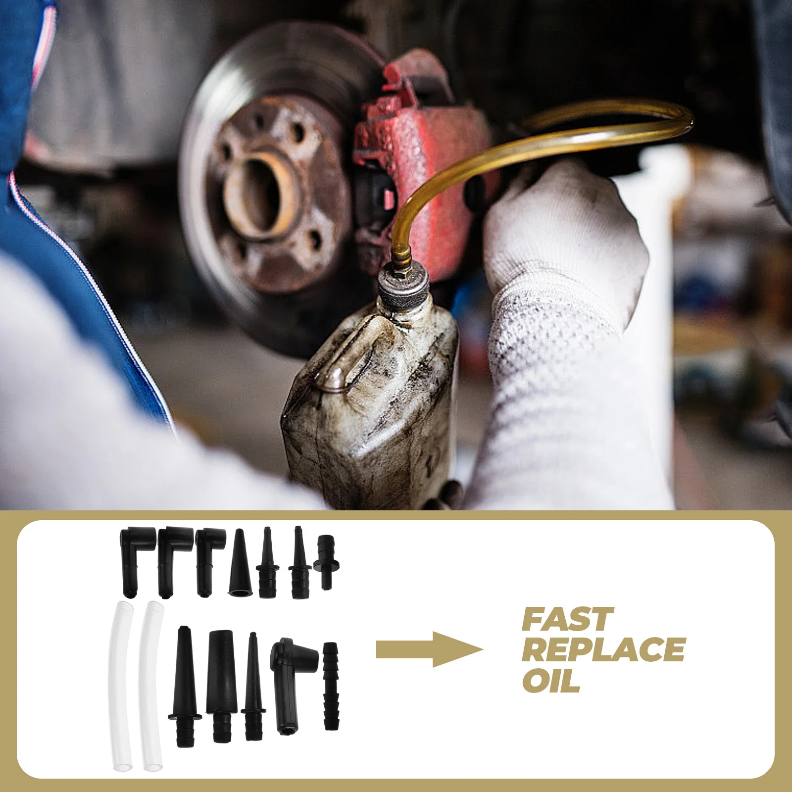 Мм/8 мм, комплект разъемов для замены тормозного масла для автомобилей - Фотография_4