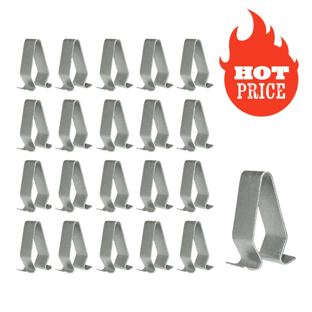 Металлические крепежные зажимы