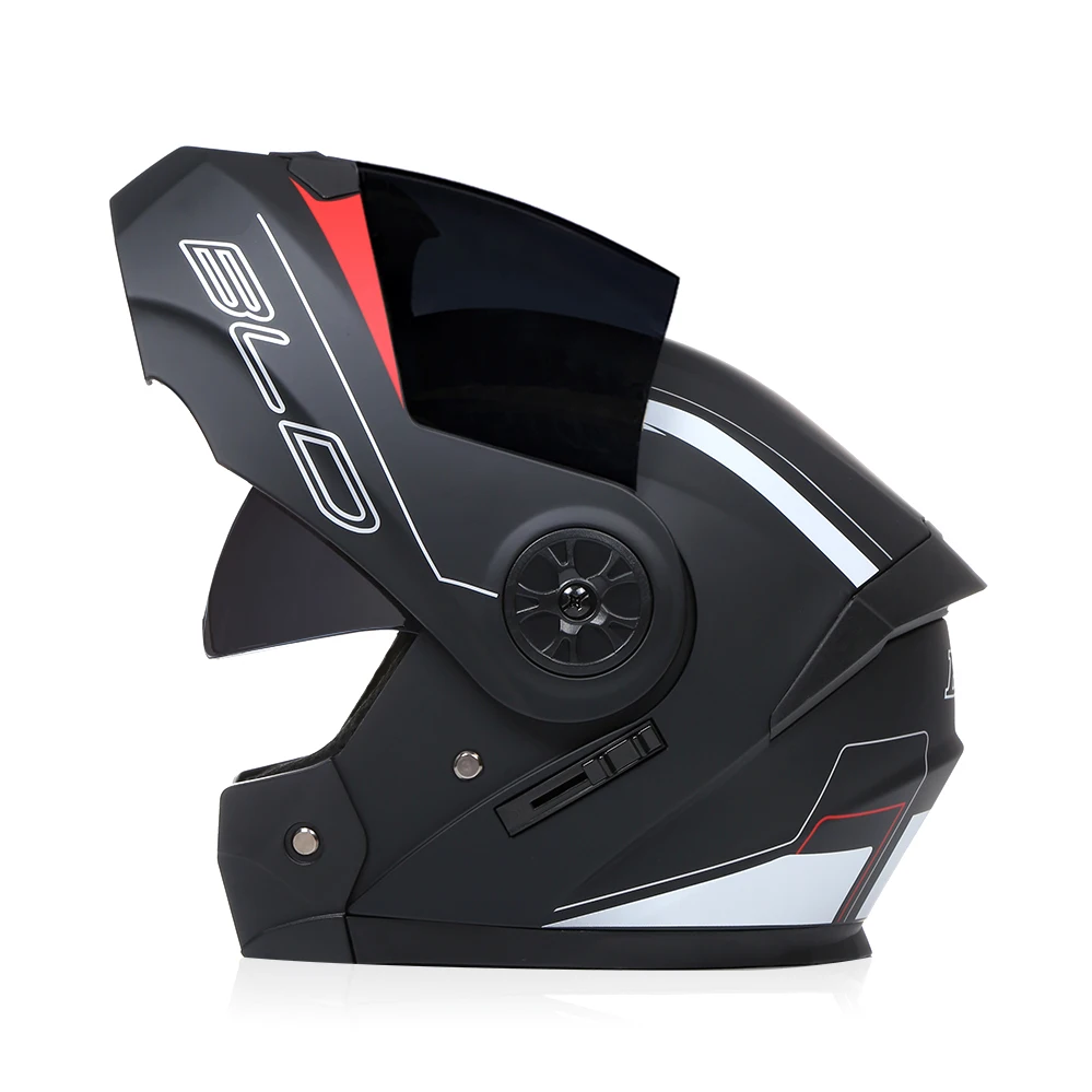 Откидной мотоциклетный шлем для мужчин и женщин