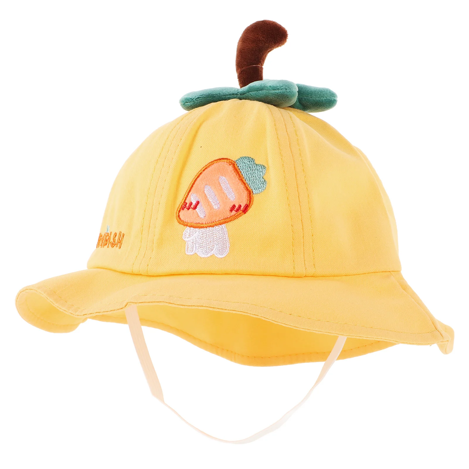 Симпатичная летняя шляпа от солнца с ремешком для маленьких девочек