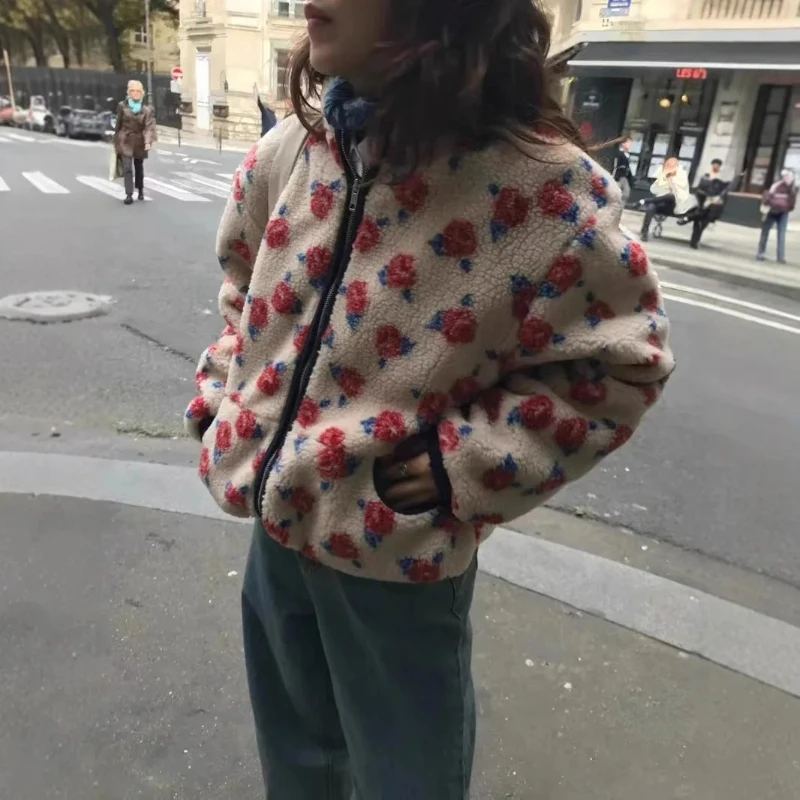 Зимнее новое флисовое теплое повседневное