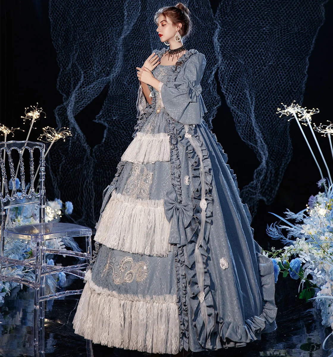 Элегантное атласное бальное платье с грузинским глазом - Фотография_5