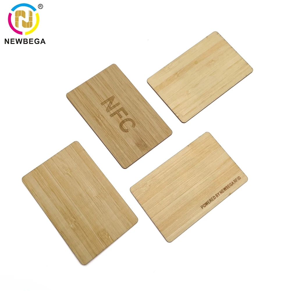 Деревянная карта nfc - Фотография_3