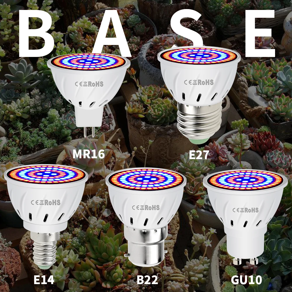 Phyto led b22 гидропонный светильник