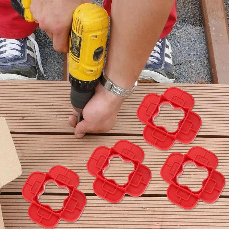 Deck spacing tool 6-pieces hardwood - Фотография_3