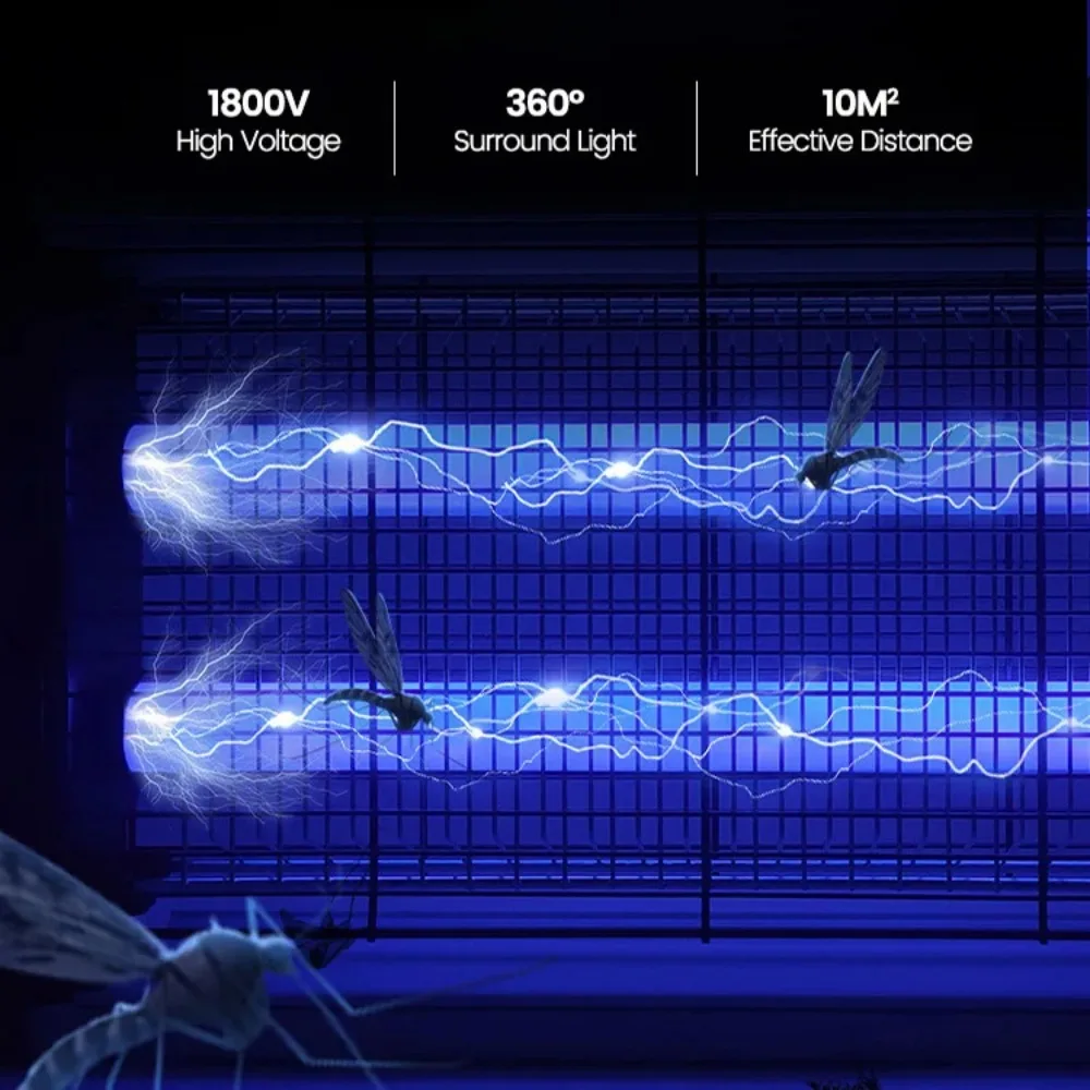 Высококачественная электронная светодиодная ловушка для насекомых - Фотография_6