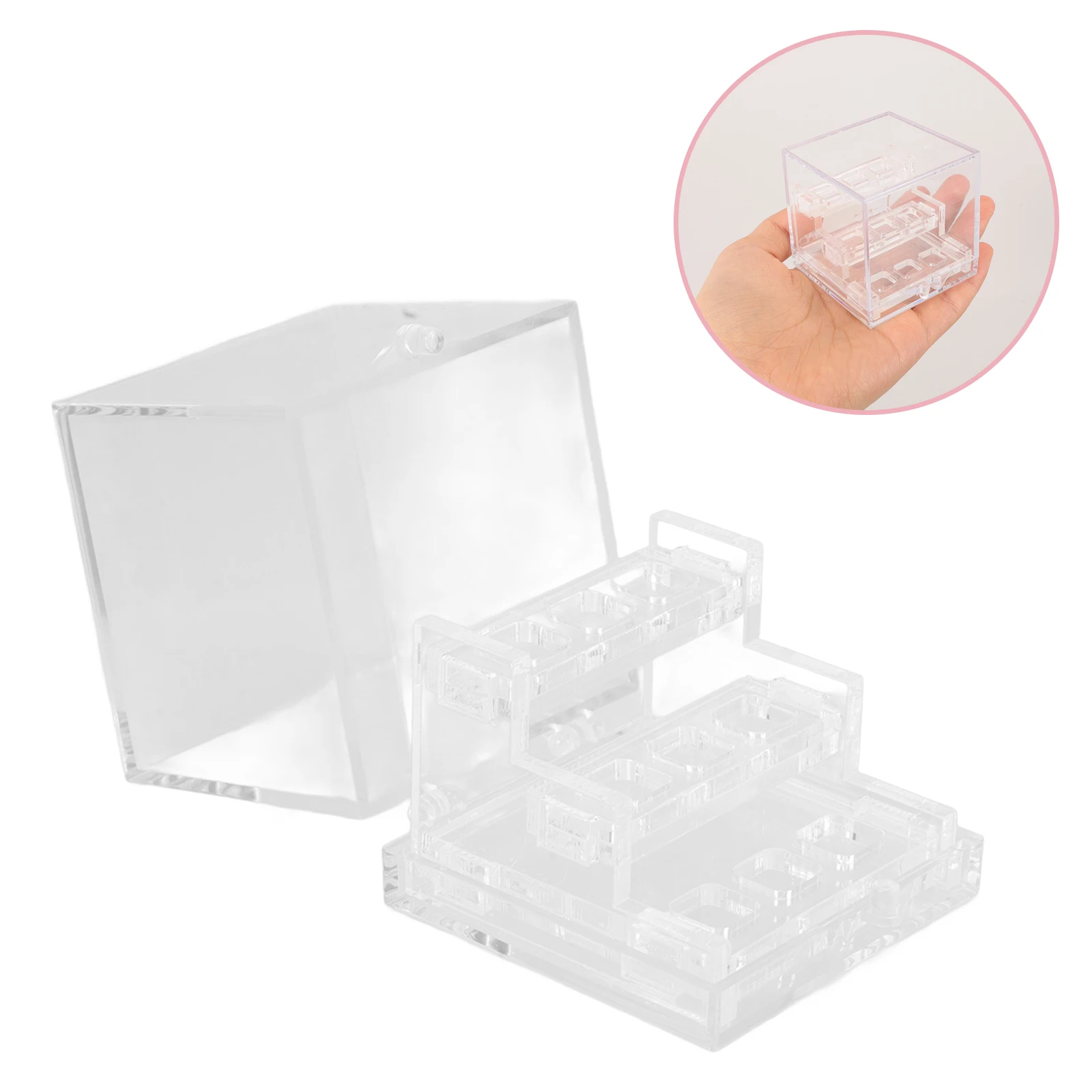 Прозрачная коробка для демонстрации драгоценных камней - Фотография_4