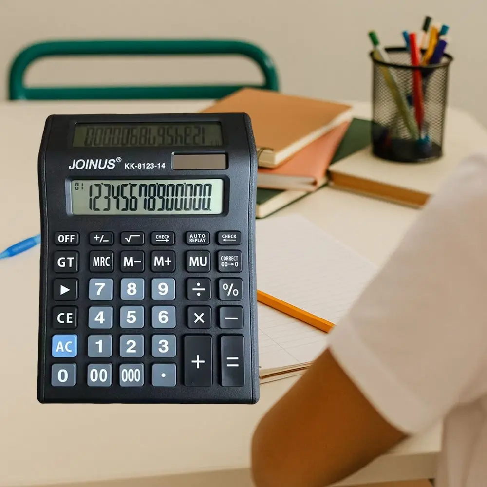 Многофункциональный солнечный калькулятор с двойным экраном - Фотография_2