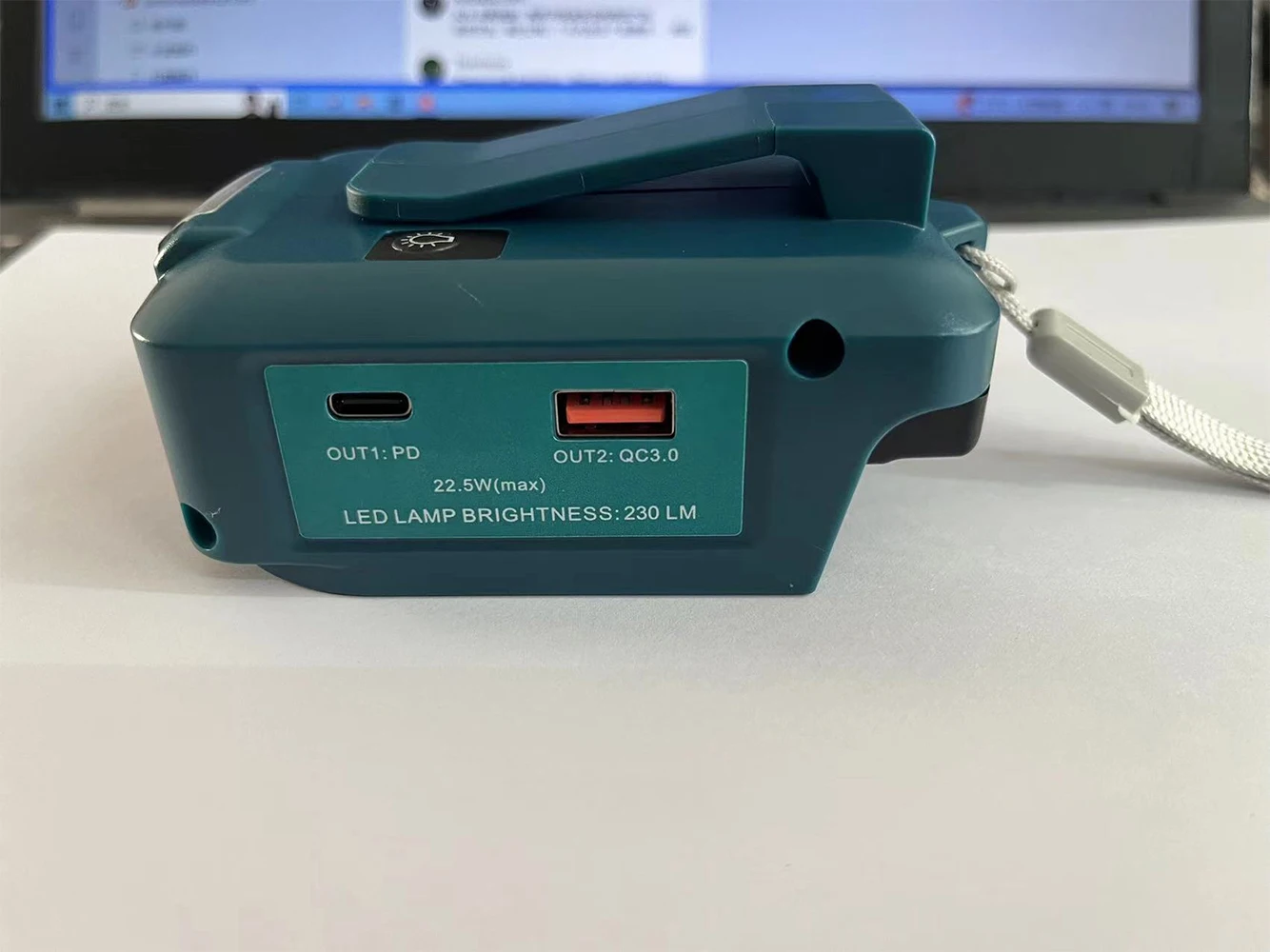 Адаптер для аккумулятора makita 18 в для diy dc 12 в 3 а и pd 22 - Фотография_3