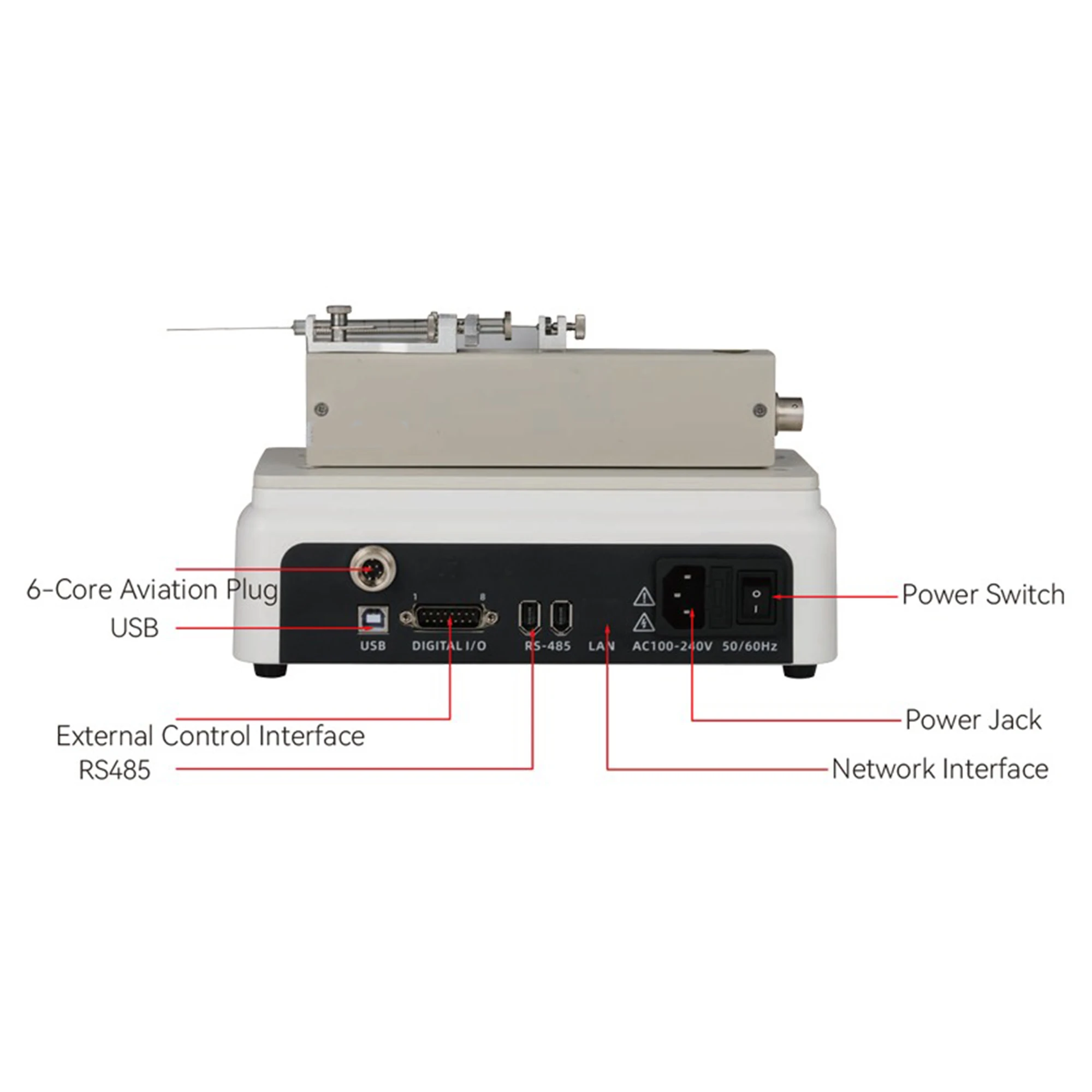 Tlf tfd03-01 пластиковый лабораторный насос с орбитальным диаметром 4 мм - Фотография_6