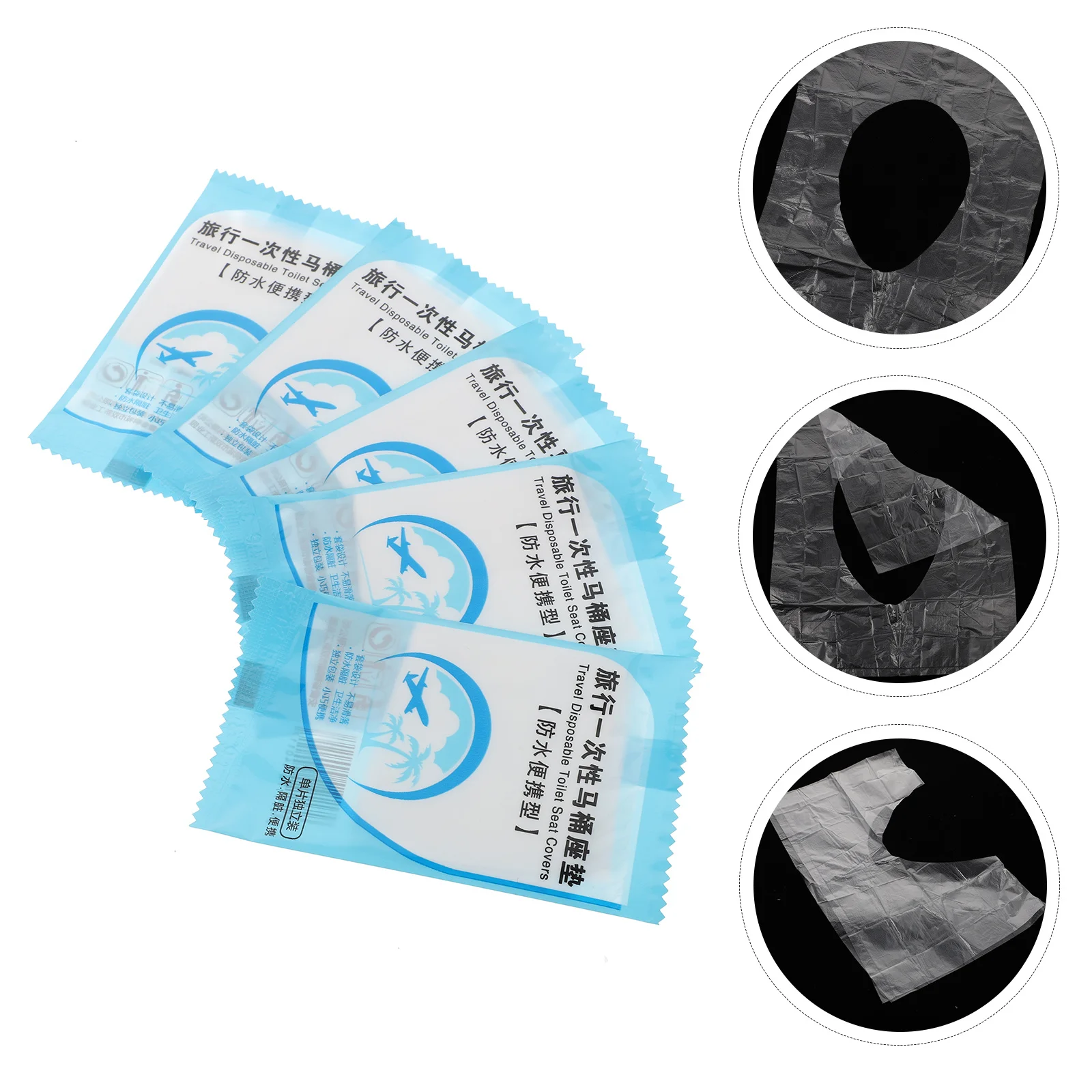 Одноразовые чехлы на сиденье унитаза - Фотография_6