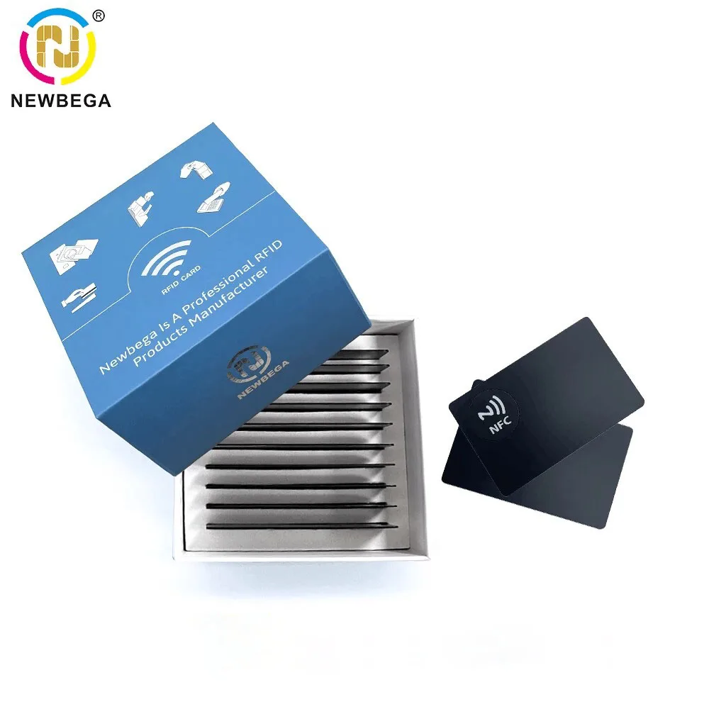 Металлические карты nfc чип nfc 215/216 - Фотография_4