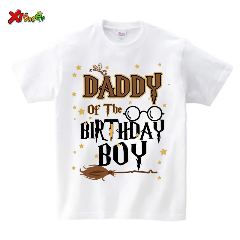 Рубашка для мальчика на день рождения волшебная метла - Фотография_5